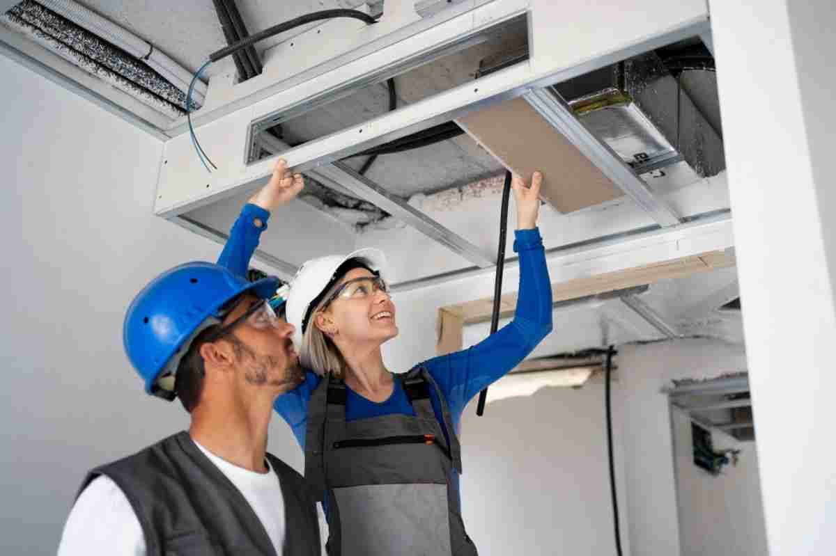 Expert AC installation for efficient cooling.