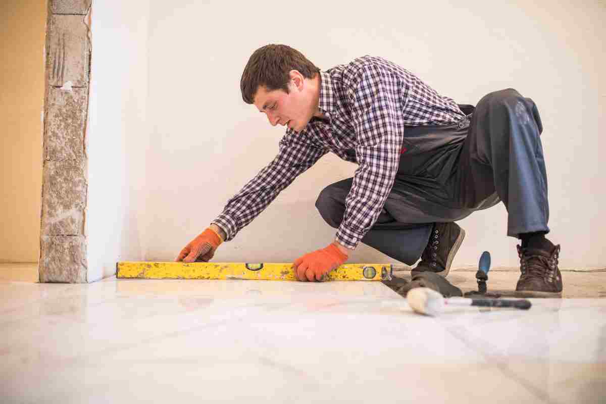 Flooring work