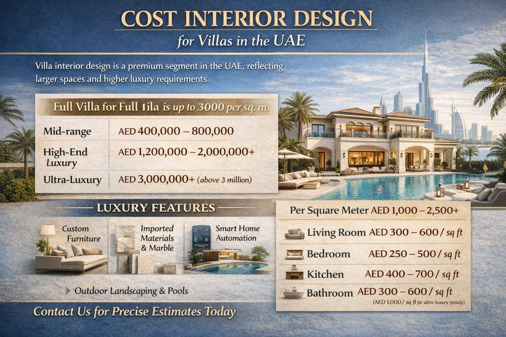 Cost Interior Design