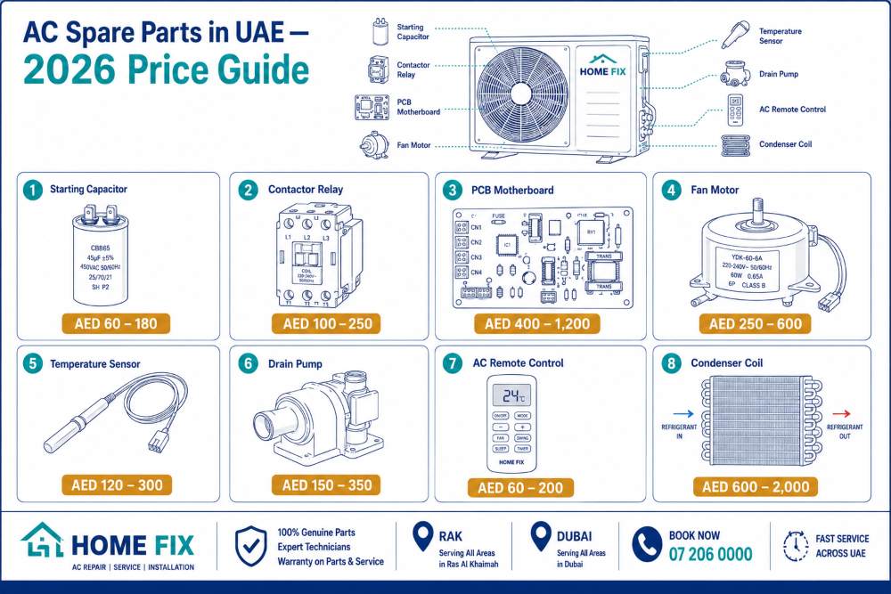 AC Spare Parts