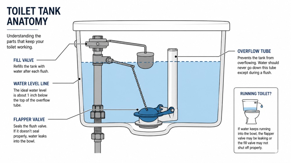 Toilet tank