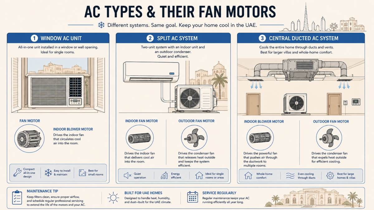 AC fan motor
