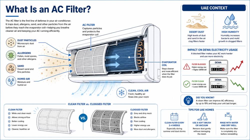 AC cleaning
