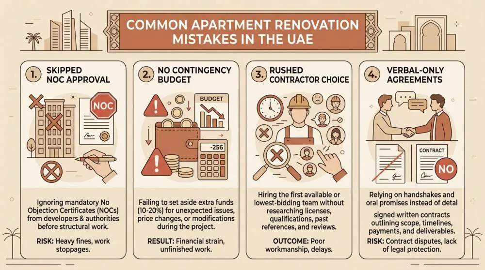 renovation mistakes