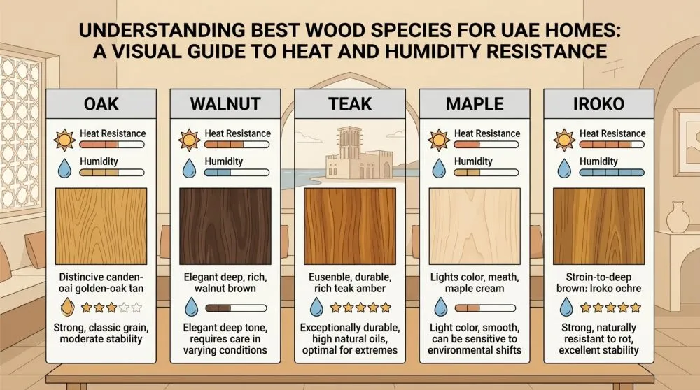 wood species UAE