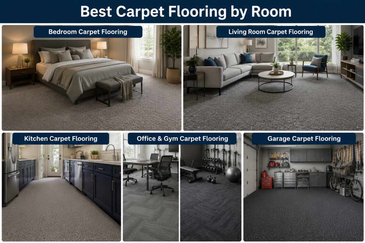 Best Carpet Flooring by Room
