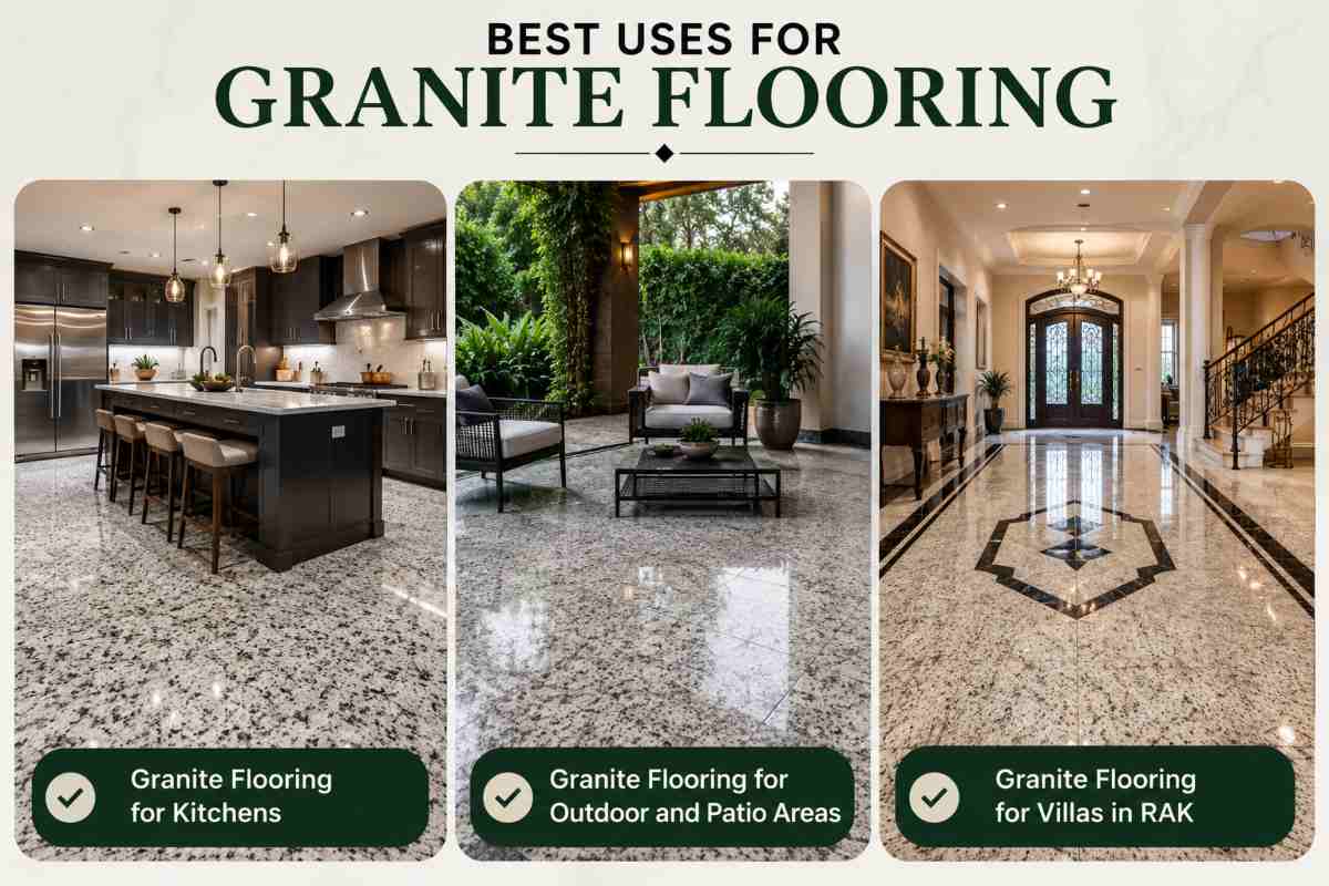 Best Uses for Granite Flooring