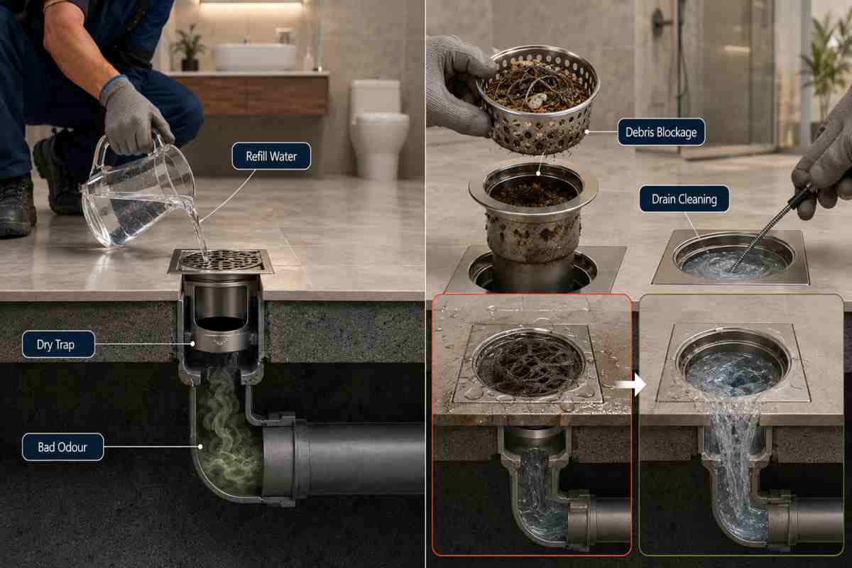 Common Floor Drain Problems