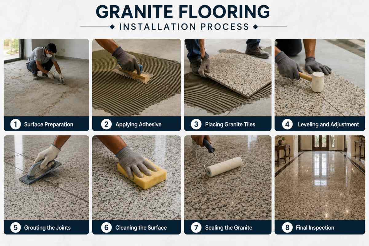 Granite Flooring Installation Process