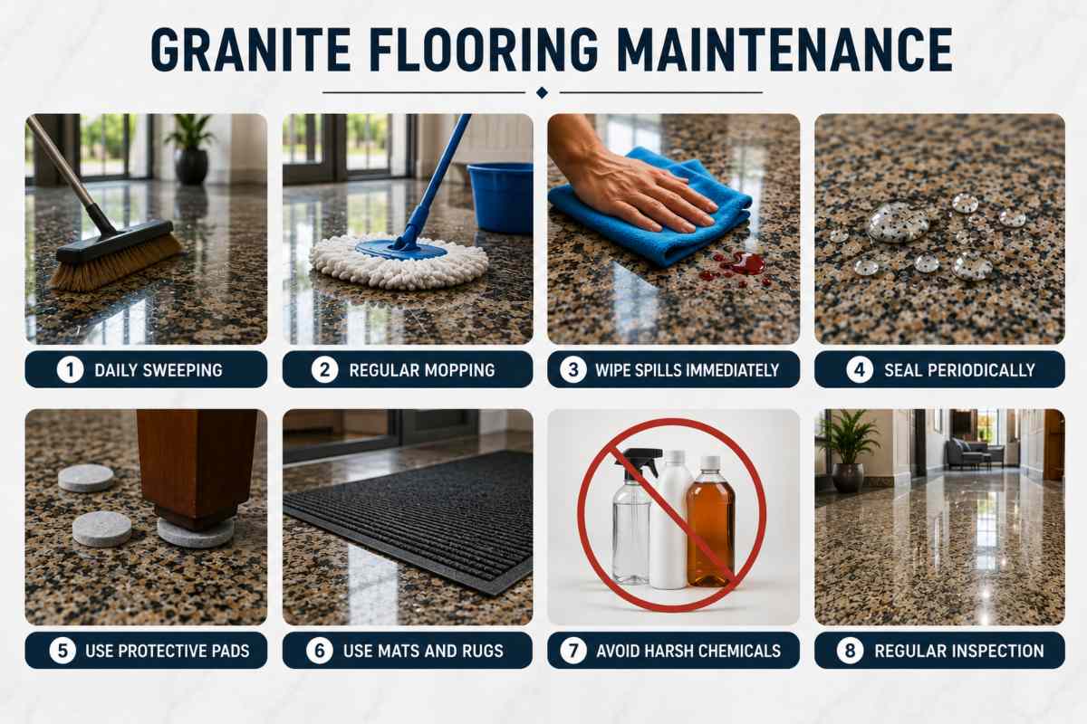 Granite Flooring Maintenance