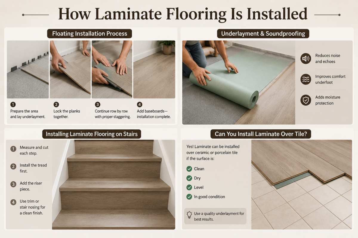 How Laminate Flooring Is Installed