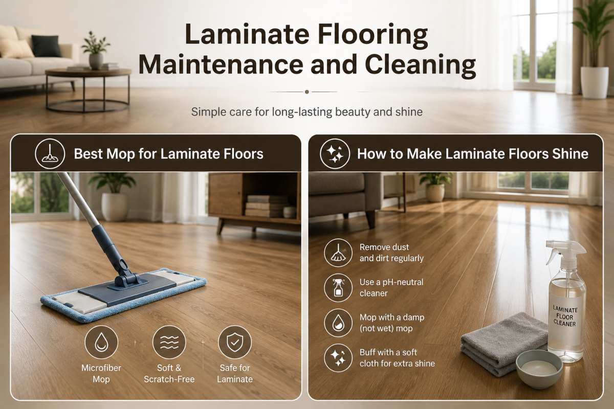 Laminate Flooring Maintenance and Cleaning