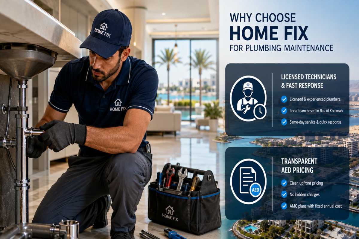 Why Choose Home Fix for Plumbing Maintenance