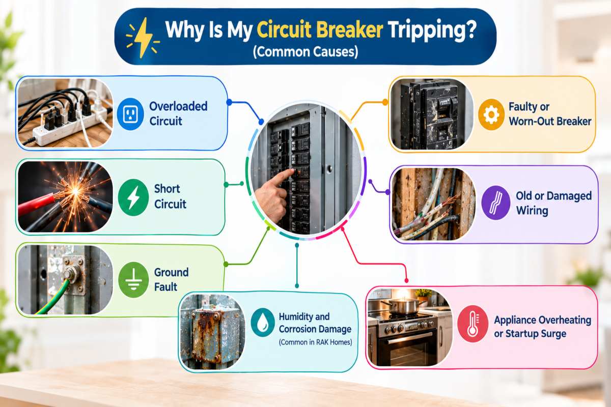 Causes of Circuit Breaker Tripping