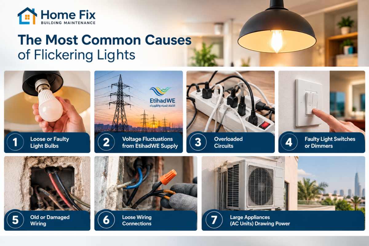 Common Causes of Flickering Lights