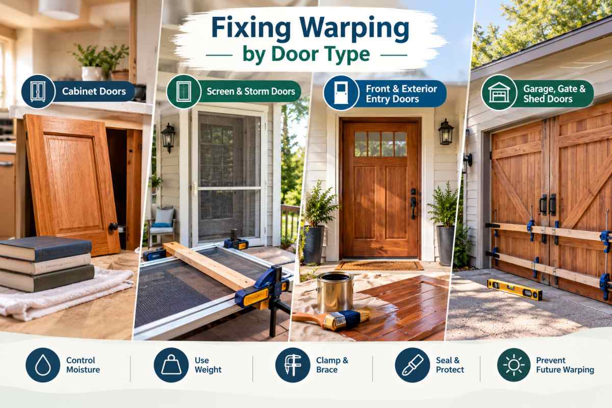 Fixing Warping by Door Type