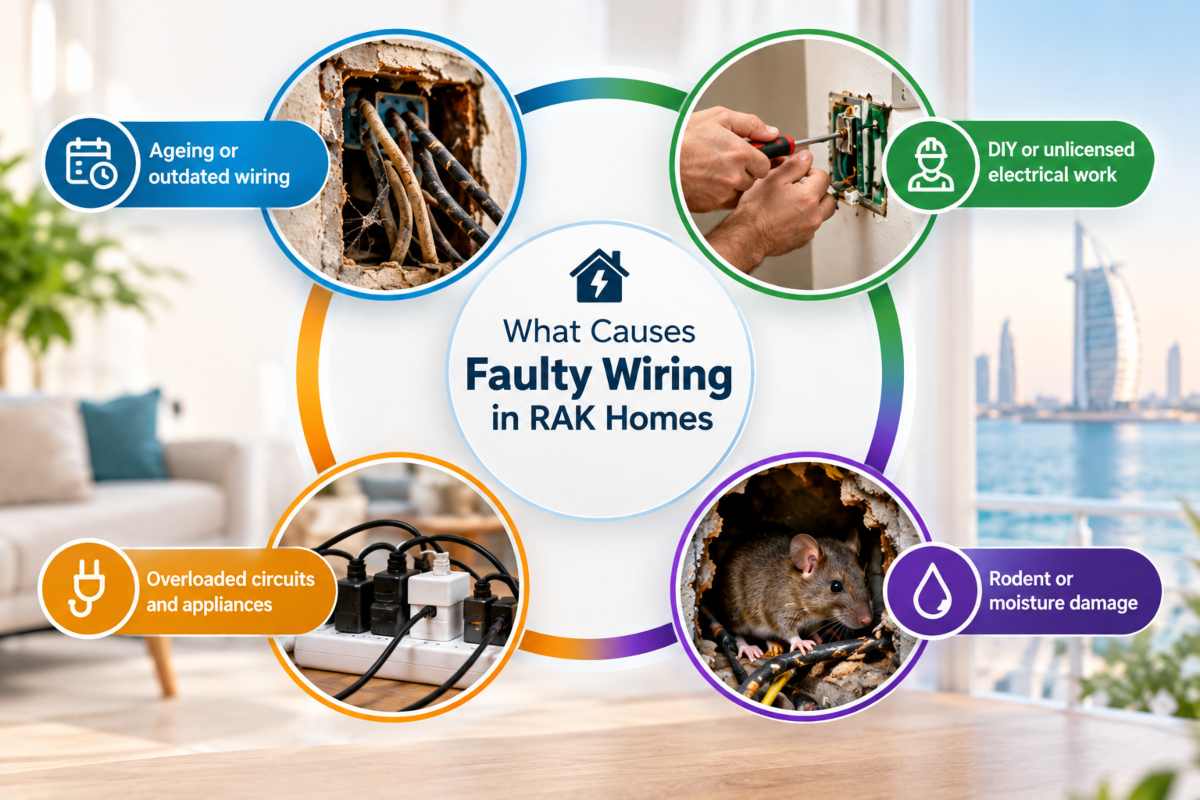 What Causes Faulty Wiring in RAK Homes