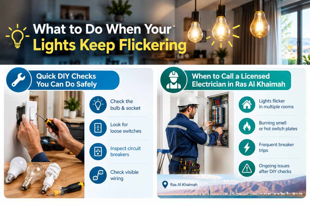 What to Do When Your Lights Keep Flickering