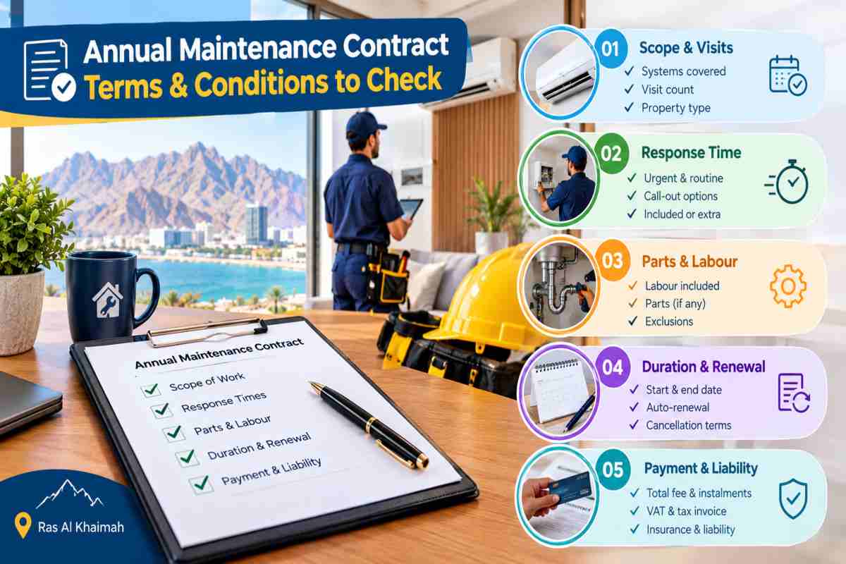 Annual Maintenance Contract Terms and Conditions to Check