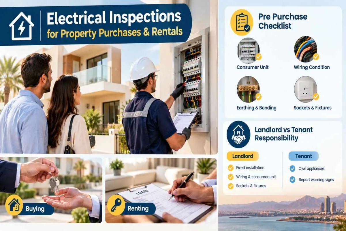 Electrical Inspections for Property Purchases and Rentals