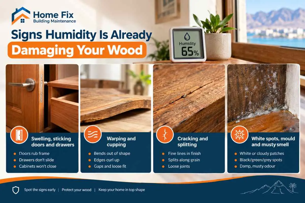 Signs Humidity Is Already Damaging Your Wood
