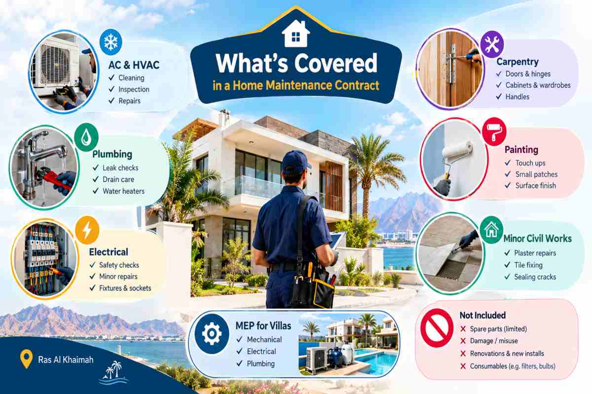 What a Home Maintenance Contract Covers
