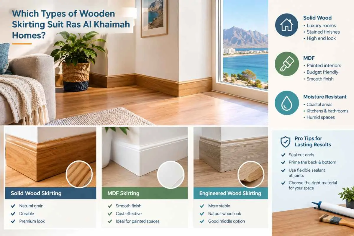 Which Types of Wooden Skirting Suit Ras Al Khaimah Homes